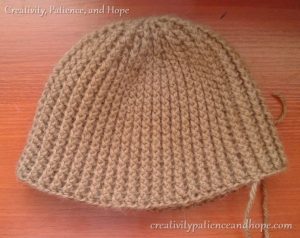 Ribbed Crochet Hat – Free Pattern - Creativity, Patience, and Hope
